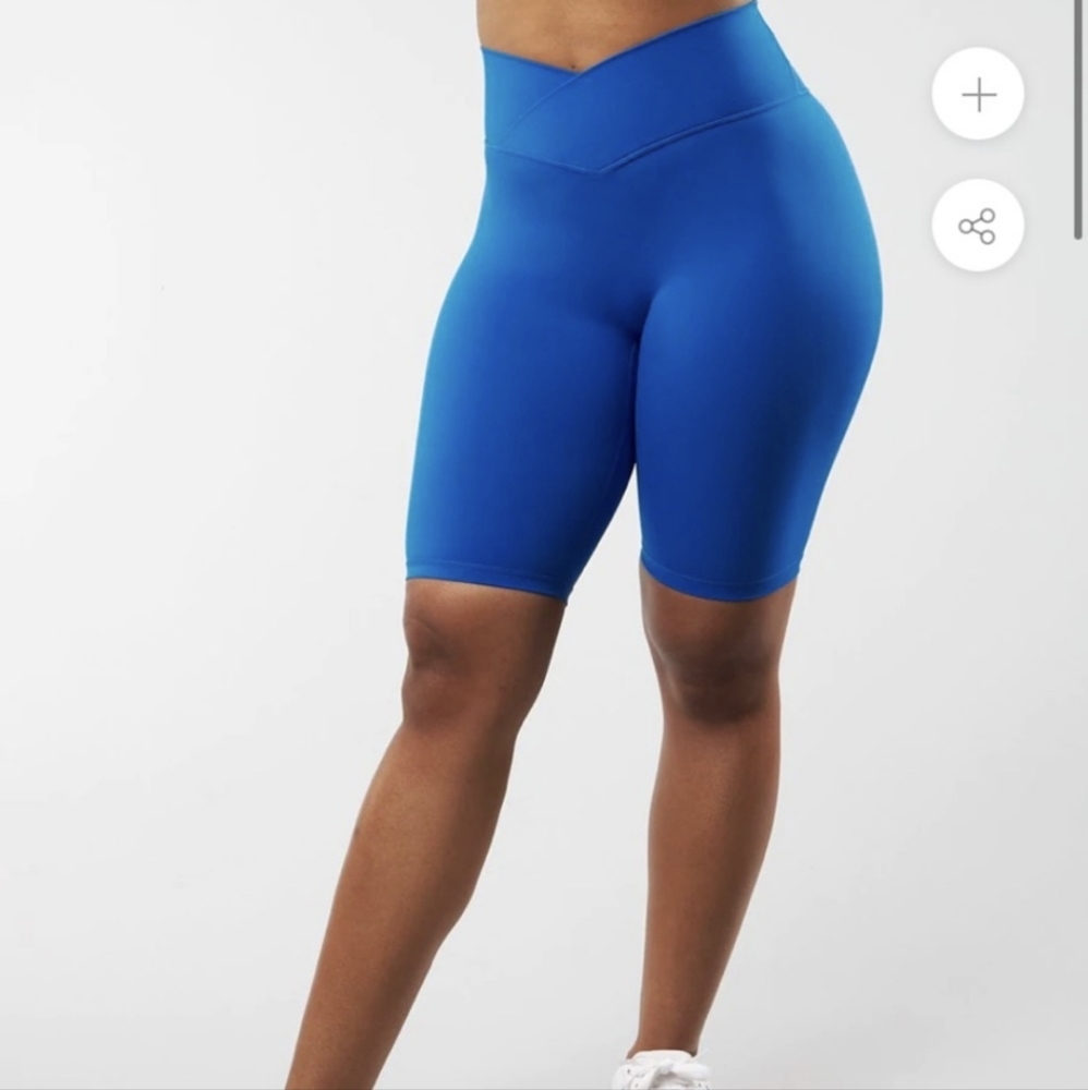 BuffBunny Siren Bike Short - H2O Blue (XS)